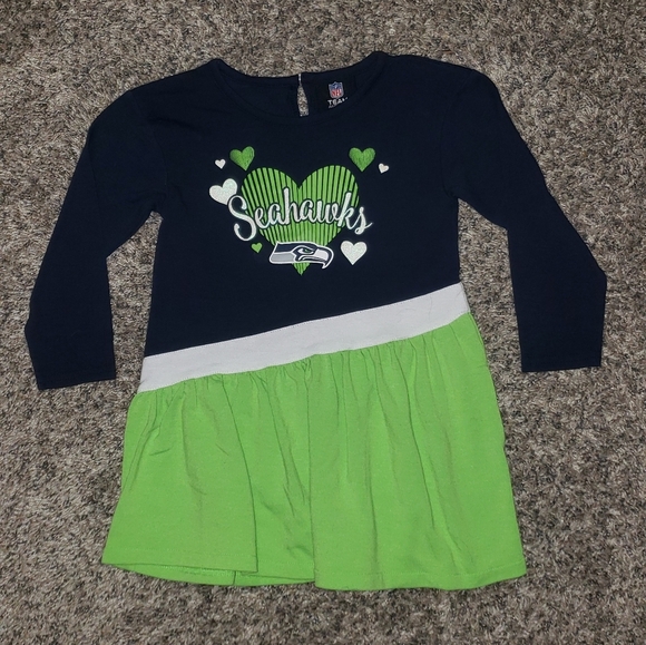 Seahawks| NFL Team Apparel| Kids Dress - Picture 1 of 5
